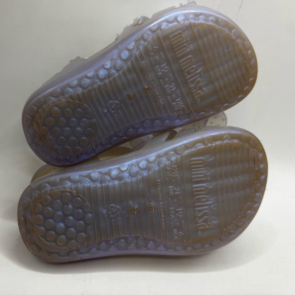 Mini Melissa Jelly Bow Sandal SZ 6 - Picture 6 of 6